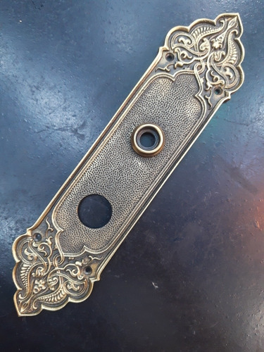 Espelho Para Porta Em Bronze Antigo / Enfeite 