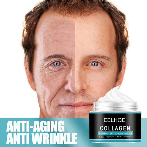 50 G De Crema Antiarrugas De Colágeno Para Hombre