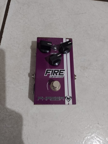 Pedal Cacau Santos Fire Phaser Para Guitarra Violão 