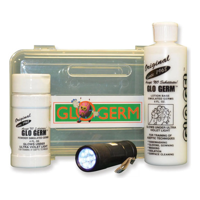 Kit De Experimentos Glo Germ, Gel De 8 Onzas, 1.9 Onza En Po
