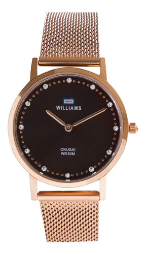 Reloj Williams Hombre Wij0056-anl-5h Acero Inox Sumergible