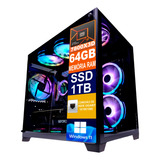 Pc Gamer Cpu Ryzen 7 7800x3d Ssd 1tb Nvme, 64gb Memória Ddr5