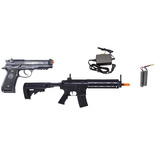 Marcadora Hk 416 Aeg Beretta 92a1 Co2 6mm Airsoft Xtreme C