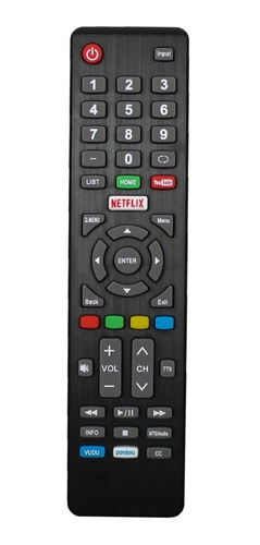 Control Compatible Con Element E4sft5517 Smart Tv Directo