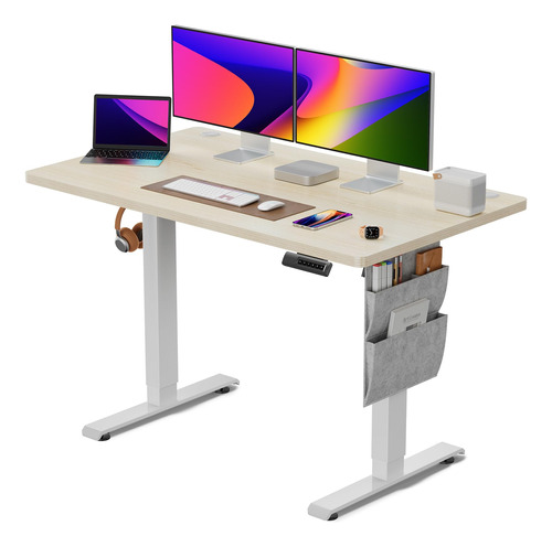 Totnz Standing Desk Adjustable Height, Electric Standing De.