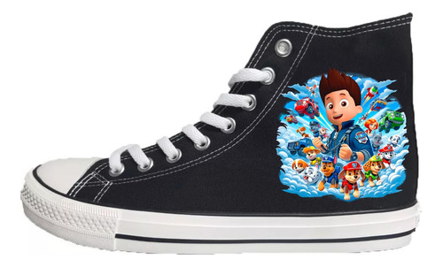 Zapatillas Caña Paw Patrol #2 Regalo Navidad Cumpleaños