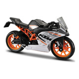 Welly Ktm 1290 Duke Miniatura Metal Moto Con Base Expositora