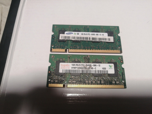 Kit Memoria Ram Pc2-6400 2 X 1gb