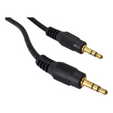 Cable Audio 1 A 1 Conector Jack 3.5mm 3 Metros Auxiliar Plug