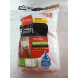 Set De 9 Calzoncillos Americanos Hanes Talla M, 100% Algodon