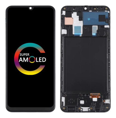 Z Pantalla Amoled Con Marco Para Samsung Galaxy A30 Sm-a305