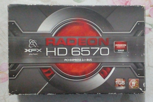 Placa De Video Xfx Radeon Hd 6570(no Da Video Leer Descrip)