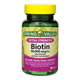 Biotina 10000mcg + Keratina X60