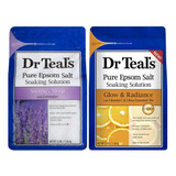 Dr. Teal's Pure Epsom Salt - Juego  3 Pound (pack Of 2) Drtl