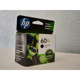 Cartucho De Tinta Hp 60xl Negro Original Cc641wl