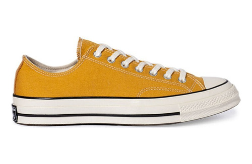 Zapatillas Converse All Star Chuck 70 Lona Amarillo Blanco