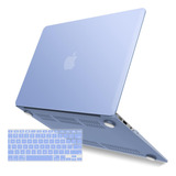 Ibenzer Funda/cubre Teclado Macbook Air 13 Hard Shell Azul C
