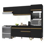 Cozinha Compacta 4pç C/ Leds Mp2015 Veneza Up Multimóveis Pt