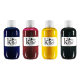Kit Tinta Kflo® Pigment Pfi-050 Pfi050 Tc-20 Tc20 4 De 250ml