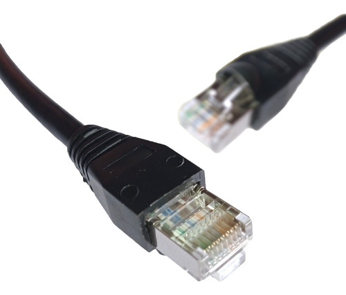 Cable Sftp Cat5 24awg 100% Cobre 10 Metros Armado Y Soldado