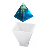 Molde Silicona Piramide 4.5cm Resina Vela Jabón Artesanía