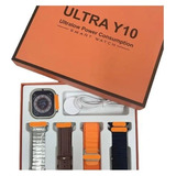 Smartwatch Ultra Reloj Inteligente  Ultra Y10 4 Correas