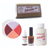 Kit Maquillaje Moreton Bella Dersina Halloween Sangre Mastic