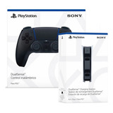 Pack Joystick Dualsense Playstation 5 + Cargador Inalámbrico