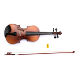  Kit Completo Violín Estuche Arco Y Brea 4/4