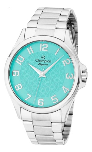 Relógio Feminino Champion Fundo Azul Com Garantia Barato