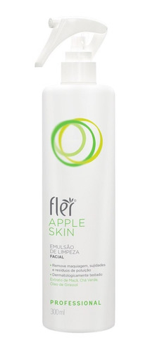 Apple Skin Emulsão De Limpeza Facial Flér 300ml