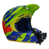 Kit Base Soporte Correa Gopro 8 Casco Barbilla Mentón Moto