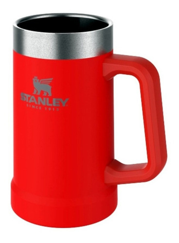 Caneca Térmica Stanley De Cerveja Flame Red  710ml Original