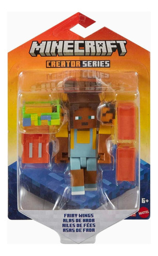 Minecraft Creator Series -alas De Hada Hjg74 Figura Original