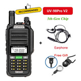 Baofeng-walkie-talkie Uv-98 Pro  Radio Fm De Doble