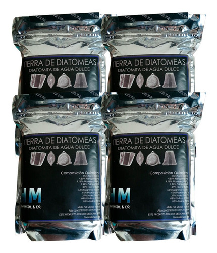 4kg Diatomeas Micronizadas Para Consumo Humano