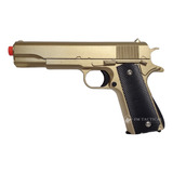 Pistola Ukarms G13 Gold Balin De Plástico 6mm De Resorte