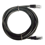 Patch Cord Cable Parcheo Red Ftp Categoría 5e 1 Metro Negro