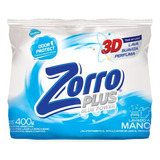 Jabón En Polvo Zorro Blue Power Lavado A Mano 400g