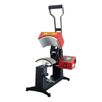 Plancha sublimadora semiautomática Color Make CM22-CAPHTPR negra y roja | Envío gratis