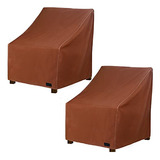 Cubiertas Impermeables Sillas Adirondack Patio, Paquete...