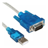 Cabo Adaptador Usb 2.0 Para Rs232 Porta Serial Para Laptop