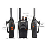 Retevis H-777 Radios De 2 Vías Uhf De Largo Alcance 16ch Wal