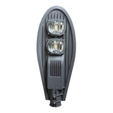 Lampara Led Suburbana 100w Con 2 Lupa Y Fotocelda Exterior 