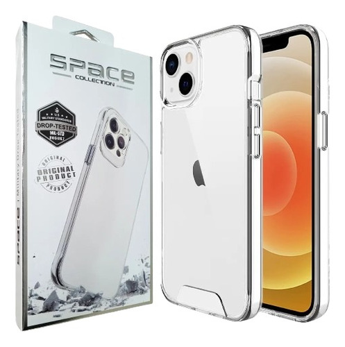 Capinha Space Transparente Top Para iPhone 11 12 14