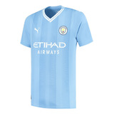 Camiseta Manchester City Titular Puma 2023/24 - Adulto