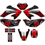 Kit Adesivos Gráficos Tornado Xr250 Mod Tor-24 Personalizado