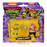 Playmates Tmnt Mutant Mayhem Donnie Vs Bebop Pack 2 Fig