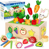 Juguetes Montessori De Madera Para Bebés Y Niñas