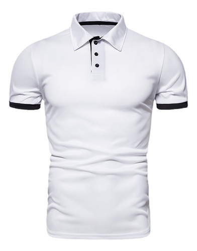 Playera Tipo Polo Para Hombre Slim Fit